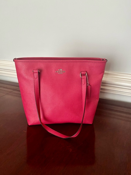 Coach Handbags - Coach Pink City Zip Tote with Dual Straps